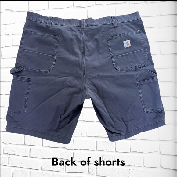 Carhartt Rugged Flex Relaxed Fit Canvas Utility Work Short S: 44" - Picture 2 of 4